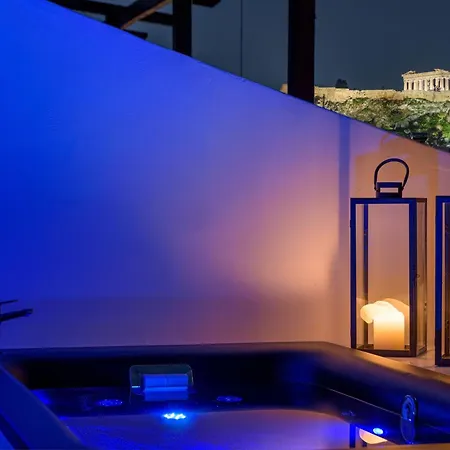 Appartement Penthouse W/ View & Plunge Pool à Athènes Extérieur photo